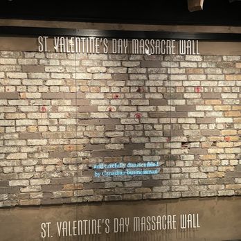 The Mob Museum - The actual brick wall from the St Valentine's Day Massacre. - Museums Near Me - Las Vegas, Nevada The Mob Museum - The actual brick wall from the St Valentine's Day Massacre. - Museums Near Me - Las Vegas, Nevada