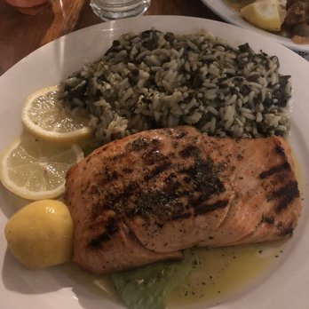 Agnanti - Grilled Salmon - Greek Near Me - Astoria, New York