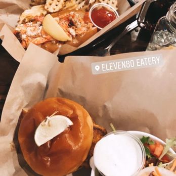 Eleven80 Eatery - Mahi mahi sandwich and the lobster roll - New American Near Me - Boone, North Carolina Eleven80 Eatery - Mahi mahi sandwich and the lobster roll - New American Near Me - Boone, North Carolina