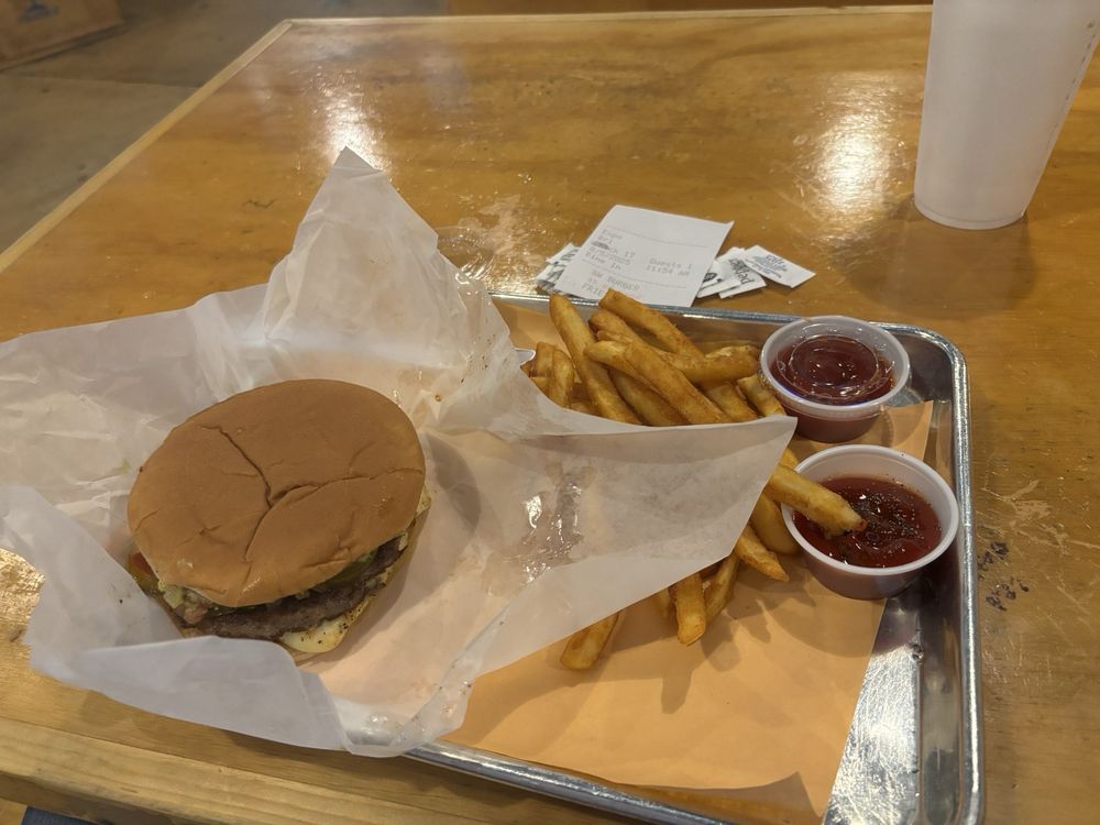 Food from Burger Warehouse