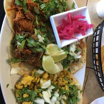 Gonzalez's Restaurant - Cochinita Pibil, carnitas and chicken tacos. - Mexican Near Me - Orange, California