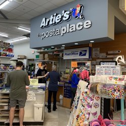 US Post Office - The post office is located inside of Ace and does not do passports.
