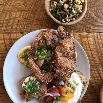 FARM Bluffton - Soft Shell Crab! - New American Near Me - Bluffton, South Carolina
