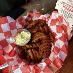 Sweet Potato Waffle Fries Sweet Potato Waffle Fries