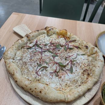 The Outpost - Truffle pizza. Good but messy/runny. - Pizza Near Me - Riverside, California The Outpost - Truffle pizza. Good but messy/runny. - Pizza Near Me - Riverside, California