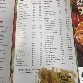 Vincenzo's Pizza - Catering menu - Pizza Near Me - Fresh Meadows, New York