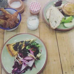 Farm Whole Foods & Bistro - Quiche and Ploughman's Platter