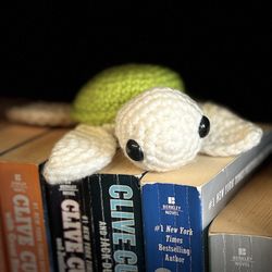 Andrew's Book Sack - Cute little crochet turtles, I have one in my car that I bought