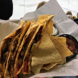 Berry Events Center - Chorizo chipotle quesadilla $8