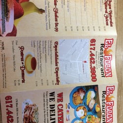El Fogon Restaurant - Menu