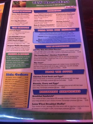 Menu photo 2 The Loose Wheel Tacoma, WA Menu photo 2 The Loose Wheel Tacoma, WA