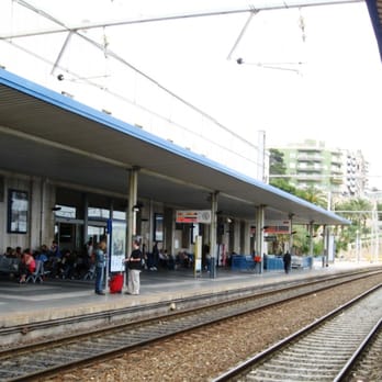 Estación Renfe Tarragona - View looking east to Barcelona - Train Stations Near Me - Tarragona, T