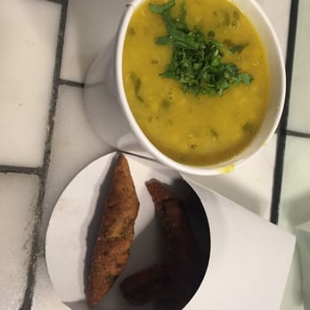 Queen - Red Lentil Soup with homemade croutons - Middle Eastern Near Me - Brooklyn, New York