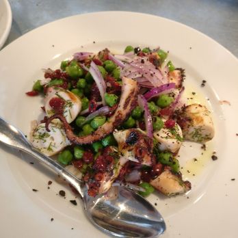 Mediterranean Exploration - Octopus salad - Mediterranean Near Me - Portland, Oregon