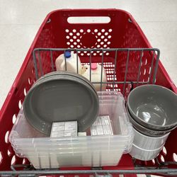 Target - Getting organized and needed a few more dishes for the extra human being that came into our home.