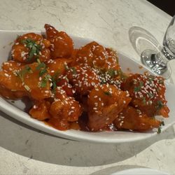 Namaste Bistro - Honey sesame cauliflower bites - sooo good!