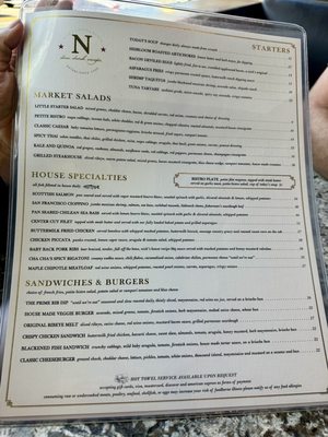Menu photo 3 Nick's Laguna Beach Laguna Beach, CA Menu photo 3 Nick's Laguna Beach Laguna Beach, CA