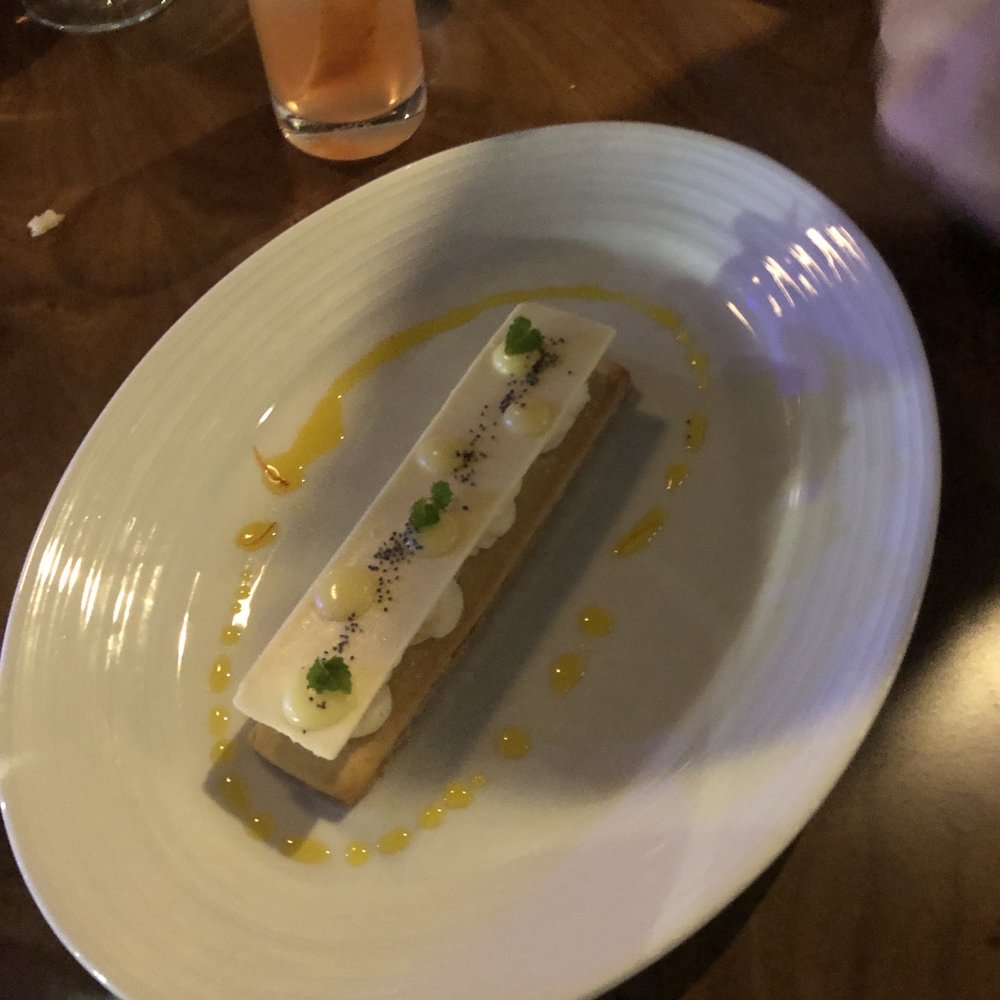 Reverence - MILLIONAIRE'S SHORTBREAD CHEESECAKE - New American Near Me - Atlanta, Georgia Reverence - MILLIONAIRE'S SHORTBREAD CHEESECAKE - New American Near Me - Atlanta, Georgia