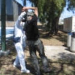 Tai Chi Wellness Center - 2 Students Practice Push Hands (Photo from video)