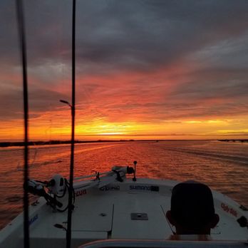 Strictly Business Fishing Charters - Beautiful sunrise every morning! Clients love the background for their morning ride. God's canvas! - Fishing Near Me - Slidell, Louisiana Strictly Business Fishing Charters - Beautiful sunrise every morning! Clients love the background for their morning ride. God's canvas! - Fishing Near Me - Slidell, Louisiana