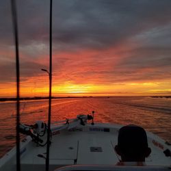 Strictly Business Fishing Charters - Beautiful sunrise every morning!  Clients love the background for their morning ride.  God's canvas!