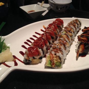 Sushi Kuni - Signature roll,Spartan roll and unagi - Japanese Near Me - Grand Rapids, Michigan