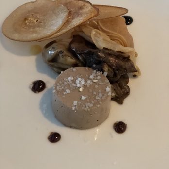 Dirt Candy - Close up of mushroom mousse - Vegetarian Near Me - New York, New York Dirt Candy - Close up of mushroom mousse - Vegetarian Near Me - New York, New York