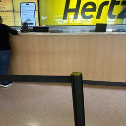 Hertz Rent A Car - Over a half hour wait just to be seen smh