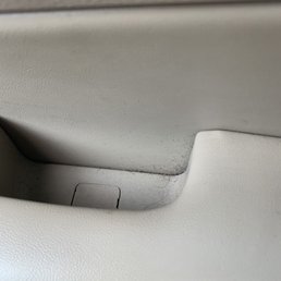 Passenger door dirt in handle