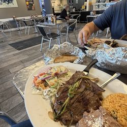 Carne Asada platter