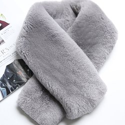 FUR:THER - Tuck-in Rabbit Fur Scarf
