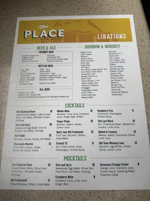 Menu photo 1 The Place Buffalo, NY