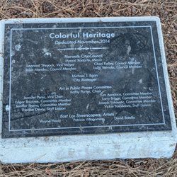 Glazier Park - Colorful Heritage plaque