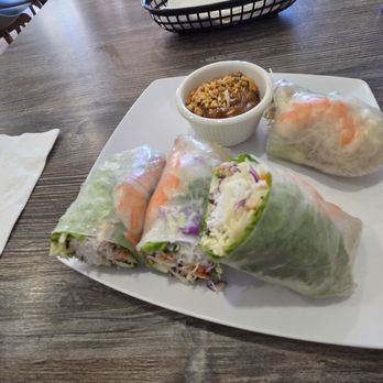 Kin Saep - Shrimp Spring Rolls - 2 - Thai Near Me - San Diego, California Kin Saep - Shrimp Spring Rolls - 2 - Thai Near Me - San Diego, California