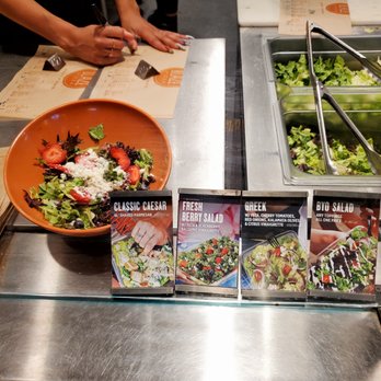 Blaze Pizza - Salad area - Pizza Near Me - Tampa, Florida Blaze Pizza - Salad area - Pizza Near Me - Tampa, Florida