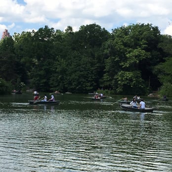 Panda Tours - People enjoying a day on one of the many man made bodies of water in the park - Tours Near Me - New York, New York