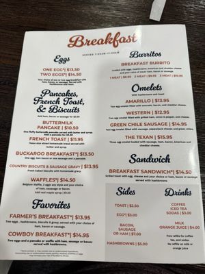Menu photo 2 Town Square Diner Amarillo, TX