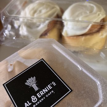 AL & Ernie’s Bakery Cafe - The yummy cinnamon rolls with delicious frosting I've had in a long time. You won't regret it. - Bakeries Near Me - Battle Ground, Washington AL & Ernie’s Bakery Cafe - The yummy cinnamon rolls with delicious frosting I've had in a long time. You won't regret it. - Bakeries Near Me - Battle Ground, Washington