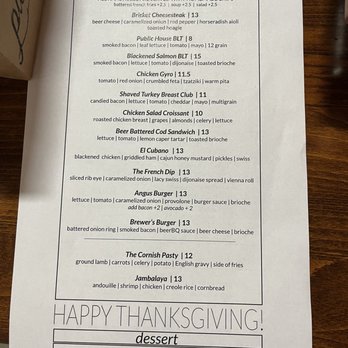 Public House at The Markets - Menu 11/2022 - Brewpubs Near Me - Hanover, Pennsylvania Public House at The Markets - Menu 11/2022 - Brewpubs Near Me - Hanover, Pennsylvania