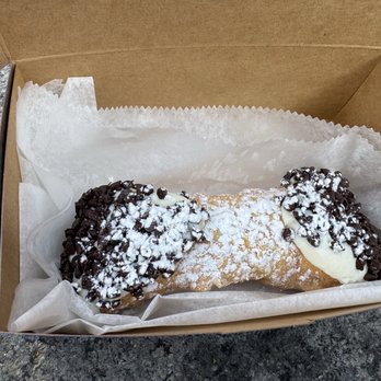 Modern Pastry Shop - Chocolate chip cannoli. $6.50 - Bakeries Near Me - Boston, Massachusetts