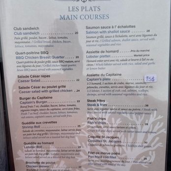 Resto Du Capitane - Main Courses - Wine Bars Near Me - Percé, Quebec Resto Du Capitane - Main Courses - Wine Bars Near Me - Percé, Quebec
