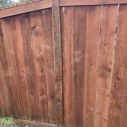 Fixed fence provided new post Fixed fence provided new post