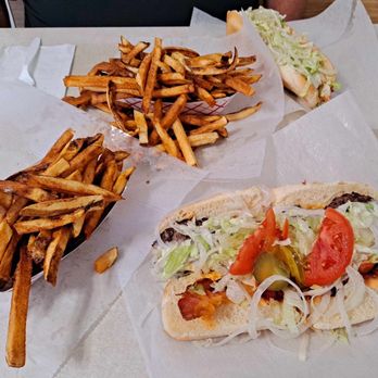 Sub Stop  - Those delicious fries. Homemade. Great with the Malt Vinegar. - Pizza Near Me - New Oxford, Pennsylvania