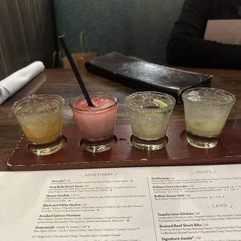 Blue Agave Grill - Margarita Flight - Seafood Near Me - Fort Collins, Colorado