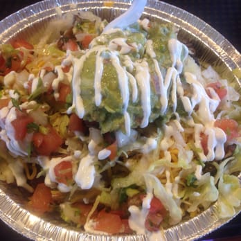 Tomatillo's Fresh Mex - Super delicious junkyard bowl. Pork could of had more flavor, but with all the yummy toppings it was amazing and so filling. - Mexican Near Me - Venice, Florida