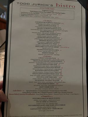 Menu photo 6 Todd Jurich's Bistro Norfolk, VA Menu photo 6 Todd Jurich's Bistro Norfolk, VA