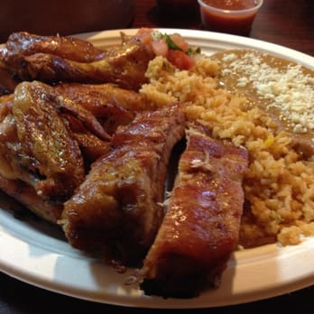 Mercado del Sol - Chicken and Rib Plate (#11) - Mexican Near Me - Concord, California