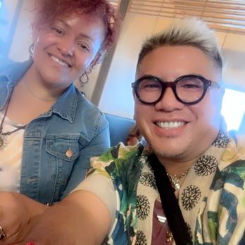Nami Kaze - Us getting to eat right just after coming from Airport so we're really hungry!!! - Japanese Near Me - Honolulu, Hawaii