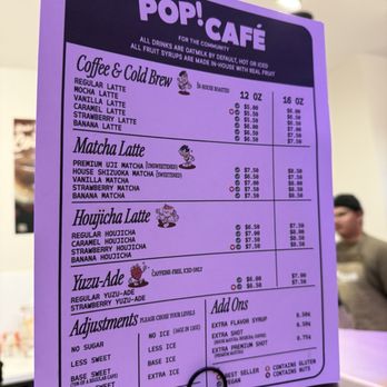 Pop Café - Drink menu - Pizza Near Me - Las Vegas, Nevada Pop Café - Drink menu - Pizza Near Me - Las Vegas, Nevada