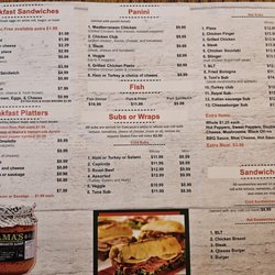 TONI’S DELI - Menu
